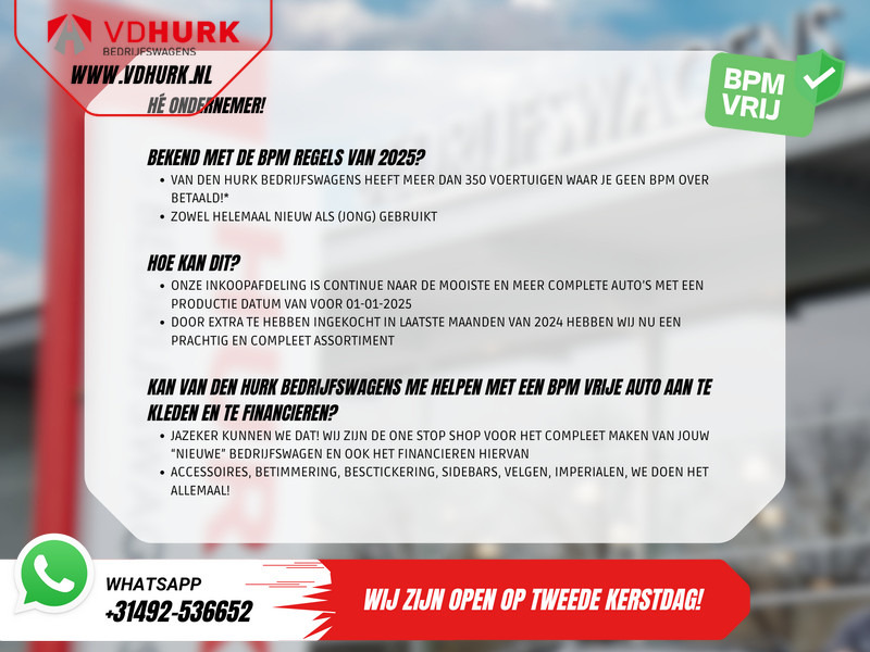 فان Volkswagen Crafter 2.0 TDI 145 pk L2H2 EXPORT 3.5t Trekverm./ Airco/ Cruise/ Trekhaak/ Radio: صورة 7