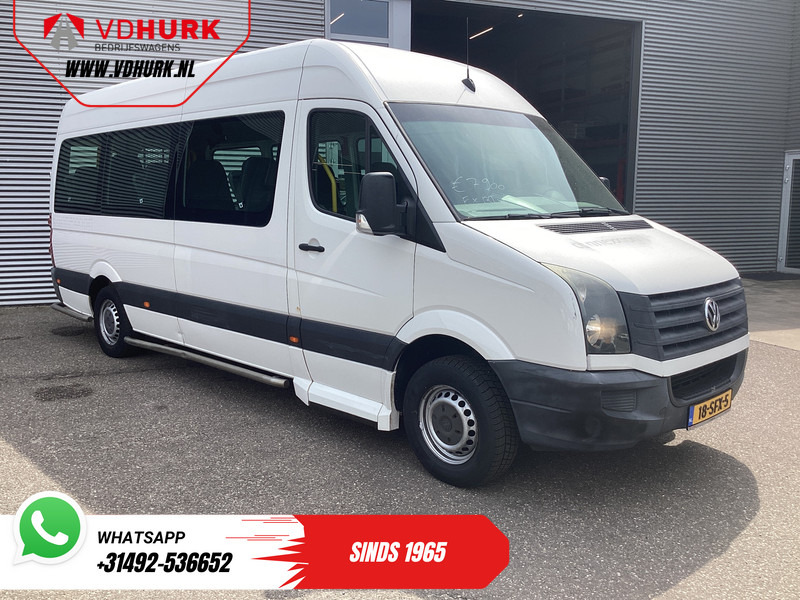 Volkswagen Crafter 35 2.0 TDI L3H2 EXPORT ONLY! €9.559 incl BTW/BPM Rolstoellift/ 9 Pers/ 9P/ Sidebars/ Rearbar/ Airco - حافلة صغيرة, ميكروباص: صورة 1 Volkswagen Crafter 35 2.0 TDI L3H2 EXPORT ONLY! €9.559 incl BTW/BPM Rolstoellift/ 9 Pers/ 9P/ Sidebars/ Rearbar/ Airco - حافلة صغيرة, ميكروباص: صورة 1