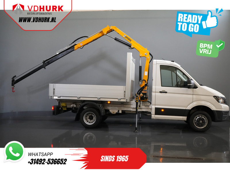 Volkswagen Crafter 50 165 pk Effer 352S Kraan/ Crane/ Kran/ Autokran/ PTO/ Open laadbak/ Dubbel Lucht - شاحنة مفتوحة: صورة 2 Volkswagen Crafter 50 165 pk Effer 352S Kraan/ Crane/ Kran/ Autokran/ PTO/ Open laadbak/ Dubbel Lucht - شاحنة مفتوحة: صورة 2