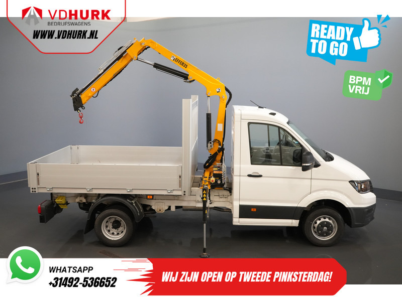 Volkswagen Crafter 50 165 pk Effer 352S Kraan/ Crane/ Kran/ Autokran/ PTO/ Open laadbak/ Dubbel Lucht - شاحنة مفتوحة: صورة 4 Volkswagen Crafter 50 165 pk Effer 352S Kraan/ Crane/ Kran/ Autokran/ PTO/ Open laadbak/ Dubbel Lucht - شاحنة مفتوحة: صورة 4
