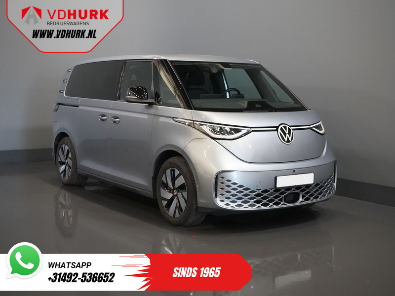 Volkswagen ID. Buzz 79 kWh 360km WLTP 2x Schuifdeur/ Snellader/ Stoelverw./ Keyless/ Carplay/ 360 Camera/ PDC/ Climate/ Trekhaak - فان, الشاحنات الصغيرة كابينة مزدوجة: صورة 1 Volkswagen ID. Buzz 79 kWh 360km WLTP 2x Schuifdeur/ Snellader/ Stoelverw./ Keyless/ Carplay/ 360 Camera/ PDC/ Climate/ Trekhaak - فان, الشاحنات الصغيرة كابينة مزدوجة: صورة 1