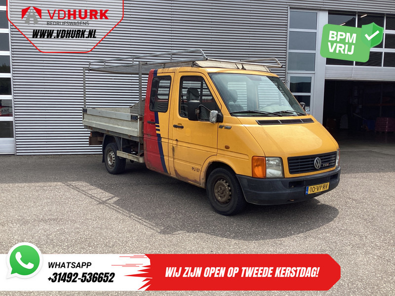 Volkswagen Lt 35 2.8 TDI 130 pk L3 DC Dubbel Cabine EXPORT ONLY Open laadbak 2.8t Trekverm./ 6 persoons/ Imperiaal/ Trekhaak/ 210x194x40 - شاحنة مفتوحة, الشاحنات الصغيرة كابينة مزدوجة: صورة 1 Volkswagen Lt 35 2.8 TDI 130 pk L3 DC Dubbel Cabine EXPORT ONLY Open laadbak 2.8t Trekverm./ 6 persoons/ Imperiaal/ Trekhaak/ 210x194x40 - شاحنة مفتوحة, الشاحنات الصغيرة كابينة مزدوجة: صورة 1