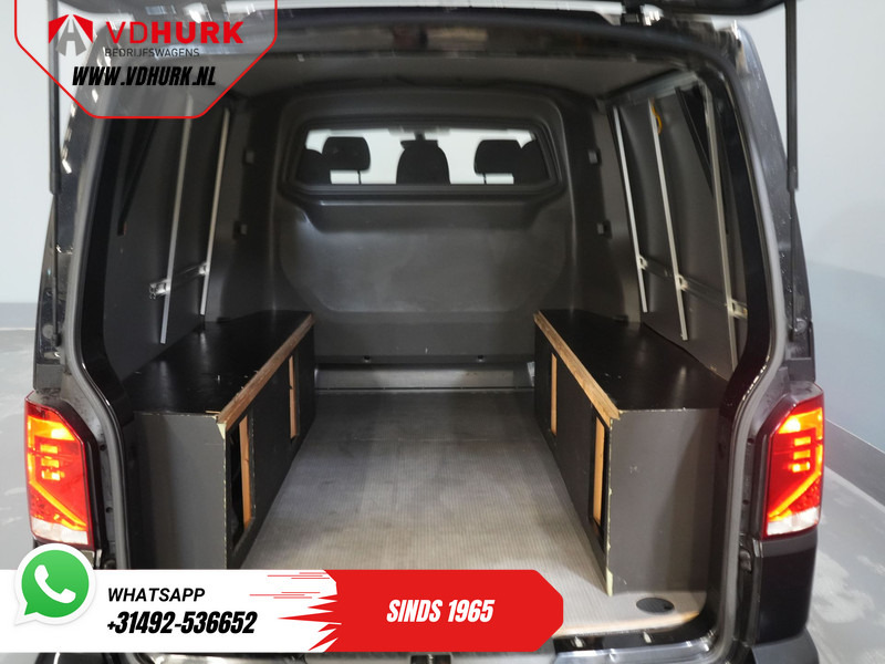 فان المدمجة, الشاحنات الصغيرة كابينة مزدوجة Volkswagen Transporter T6.1 2.0 TDI 150 pk DSG Aut. L2 DC Dubbel Cabine (DEMO) BPM VRIJ! Adapt. Cruise/ 2.5t Trekhaak/ NAVI/ Carplay/ PDC/ LMV/ Airco: صورة 15