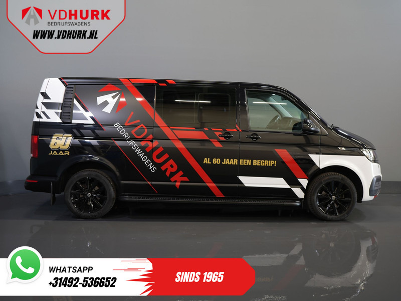 فان المدمجة, الشاحنات الصغيرة كابينة مزدوجة Volkswagen Transporter T6.1 2.0 TDI 150 pk DSG Aut. L2 DC Dubbel Cabine (DEMO) BPM VRIJ! Adapt. Cruise/ 2.5t Trekhaak/ NAVI/ Carplay/ PDC/ LMV/ Airco: صورة 11