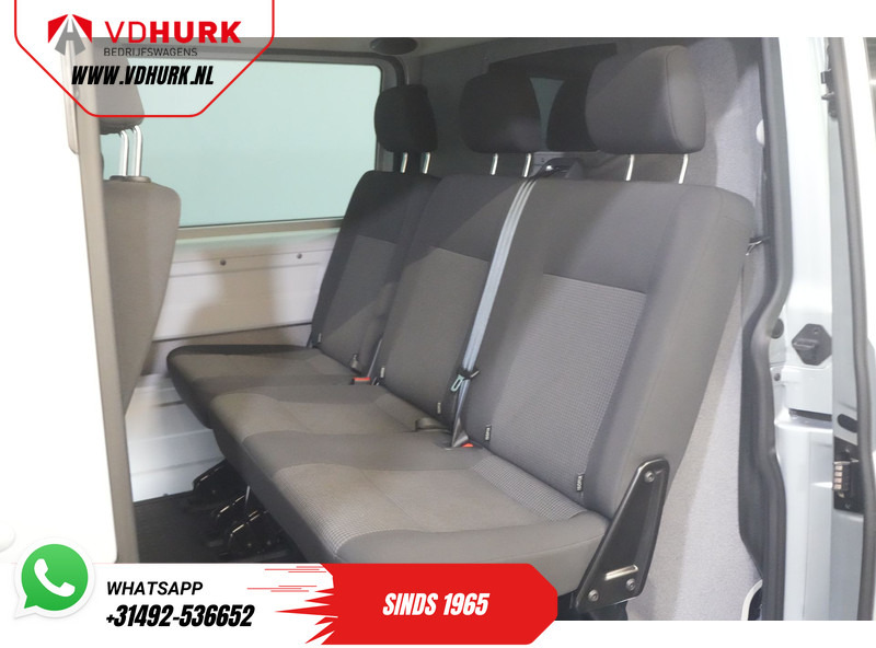 فان المدمجة, الشاحنات الصغيرة كابينة مزدوجة Volkswagen Transporter T6.1 2.0 TDI 150 pk DSG Aut. L2 DC Dubbel Cabine Highline BPM VRIJ! Adapt.Cruise/ LED/ 2xSchuifdeur/ Standkachel/ Carplay/ Stoel: صورة 17