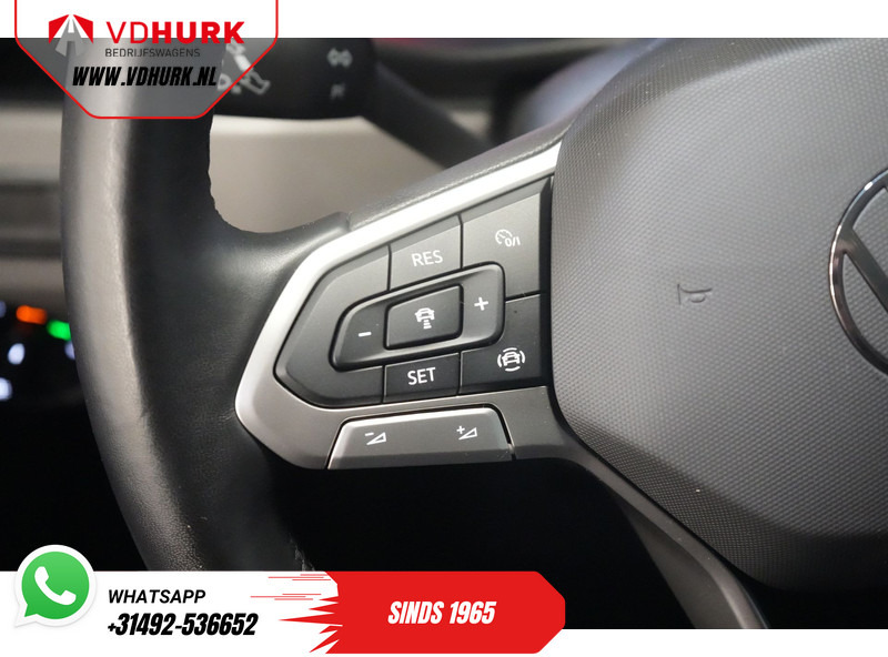 فان المدمجة, الشاحنات الصغيرة كابينة مزدوجة Volkswagen Transporter T6.1 2.0 TDI 150 pk DSG Aut. L2 DC Dubbel Cabine Highline BPM VRIJ! Adapt.Cruise/ LED/ 2xSchuifdeur/ Standkachel/ Carplay/ Stoel: صورة 19