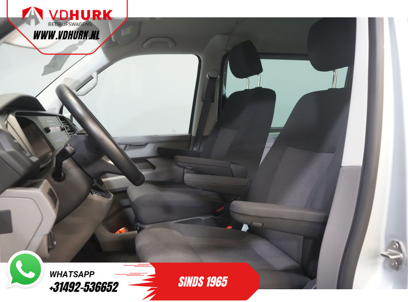 فان المدمجة, الشاحنات الصغيرة كابينة مزدوجة Volkswagen Transporter T6.1 2.0 TDI 150 pk DSG Aut. L2 DC Dubbel Cabine Highline BPM VRIJ! Adapt.Cruise/ LED/ 2xSchuifdeur/ Standkachel/ Carplay/ Stoel: صورة 13