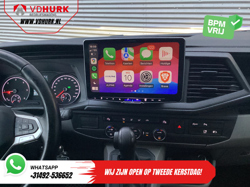 فان المدمجة, الشاحنات الصغيرة كابينة مزدوجة Volkswagen Transporter T6.1 2.0 TDI 150 pk DSG Aut. L2 DC Dubbel Cabine LED/ 20" LMV/ Elek. Schuifdeur/ Alpine/ Leder/ Climate/ Cruise/ Camera/ Trekhaa: صورة 13 فان المدمجة, الشاحنات الصغيرة كابينة مزدوجة Volkswagen Transporter T6.1 2.0 TDI 150 pk DSG Aut. L2 DC Dubbel Cabine LED/ 20" LMV/ Elek. Schuifdeur/ Alpine/ Leder/ Climate/ Cruise/ Camera/ Trekhaa: صورة 13