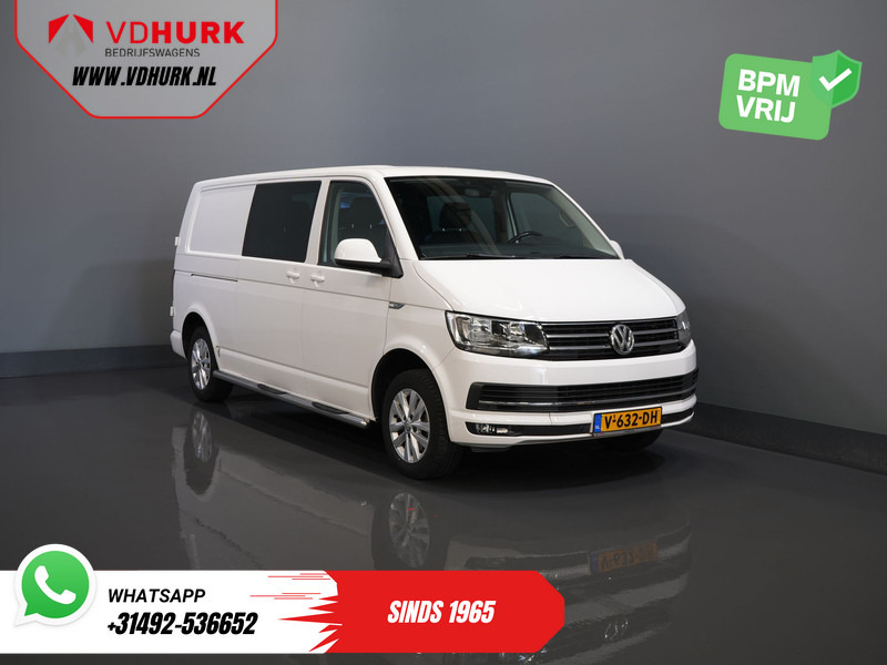Volkswagen Transporter T6 2.0 TDI 150 pk DSG Aut. L2 Highline E6 DC Dubbel Cabine BPM VRIJ! Carplay/ Alarm/ Leder/ Cruise/ PDC/ Sidebars/ Trekhaak/ LMV - فان المدمجة, الشاحنات الصغيرة كابينة مزدوجة: صورة 1 Volkswagen Transporter T6 2.0 TDI 150 pk DSG Aut. L2 Highline E6 DC Dubbel Cabine BPM VRIJ! Carplay/ Alarm/ Leder/ Cruise/ PDC/ Sidebars/ Trekhaak/ LMV - فان المدمجة, الشاحنات الصغيرة كابينة مزدوجة: صورة 1