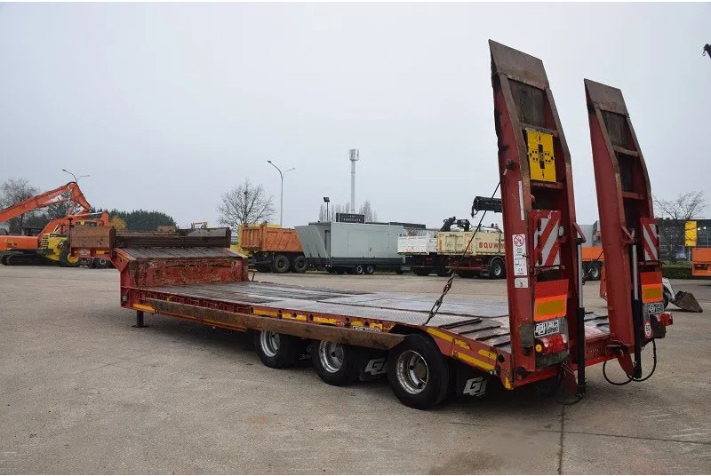 Gheysen en Verpoort 3 assen 47 Ton - عربة منخفضة مسطحة نصف مقطورة: صورة 1 Gheysen en Verpoort 3 assen 47 Ton - عربة منخفضة مسطحة نصف مقطورة: صورة 1