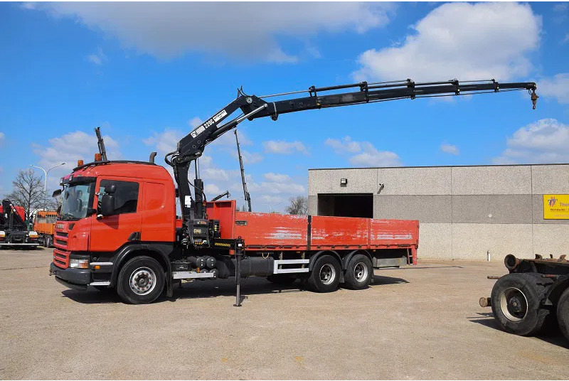 Scania P 380 HIAB 222 C - شاحنة كرين: صورة 2 Scania P 380 HIAB 222 C - شاحنة كرين: صورة 2
