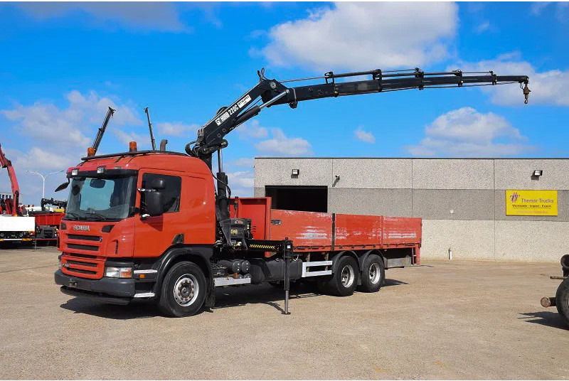 Scania P 380 HIAB 222 C - شاحنة كرين: صورة 1 Scania P 380 HIAB 222 C - شاحنة كرين: صورة 1