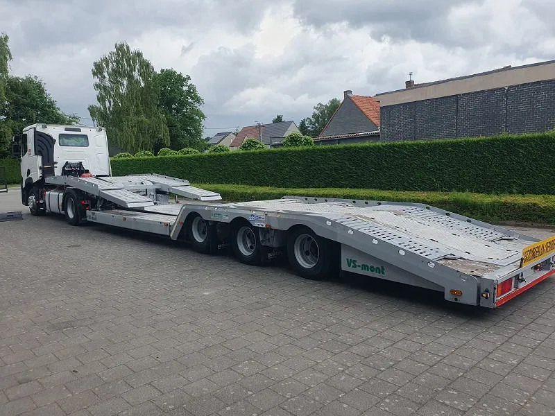 VS MONT VSAT02 -Belgische Trailer - Truck transporter - نصف مقطورة نقل السيارات: صورة 1 VS MONT VSAT02 -Belgische Trailer - Truck transporter - نصف مقطورة نقل السيارات: صورة 1