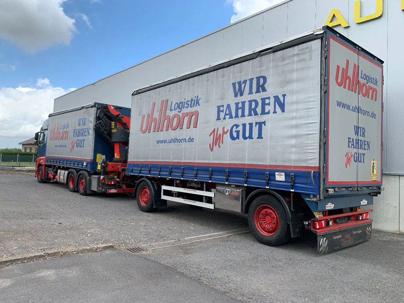 Mercedes-Benz Actros 2548 6X2 + Aanhanger*Palfinger crane*Cruise control*Airco* - شاحنة ستارة, شاحنة كرين: صورة 2 Mercedes-Benz Actros 2548 6X2 + Aanhanger*Palfinger crane*Cruise control*Airco* - شاحنة ستارة, شاحنة كرين: صورة 2