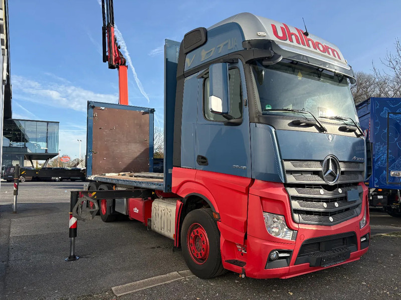 Mercedes-Benz Actros 2548 6X2 + Aanhanger*Palfinger crane*Cruise control*Airco* - شاحنة ستارة, شاحنة كرين: صورة 4 Mercedes-Benz Actros 2548 6X2 + Aanhanger*Palfinger crane*Cruise control*Airco* - شاحنة ستارة, شاحنة كرين: صورة 4