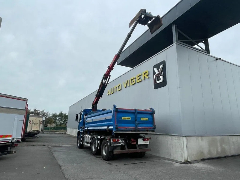 شاحنة قلاب, شاحنة كرين Mercedes-Benz Arocs 3342 *6x6*meegestuurd as*2zijdige kipper*Airco*Bluetooth: صورة 14