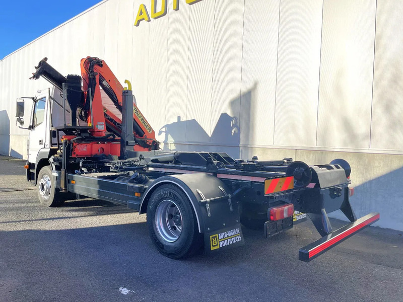 شاحنة ذات خطاف, شاحنة كرين Mercedes-Benz Atego 1621 *Palfinger kraan*Containersysteem*luchtvering achteras*bluetooth: صورة 11