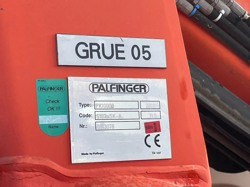 شاحنة ذات خطاف, شاحنة كرين Mercedes-Benz Atego 1621 *Palfinger kraan*Containersysteem*luchtvering achteras*bluetooth: صورة 9