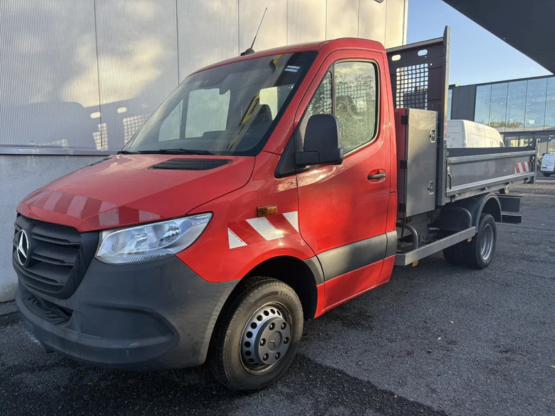 Mercedes-Benz Sprinter 514 *Kipper*Trekhaak*OpenLaadbak*Airco* - قلاب صغير: صورة 1 Mercedes-Benz Sprinter 514 *Kipper*Trekhaak*OpenLaadbak*Airco* - قلاب صغير: صورة 1