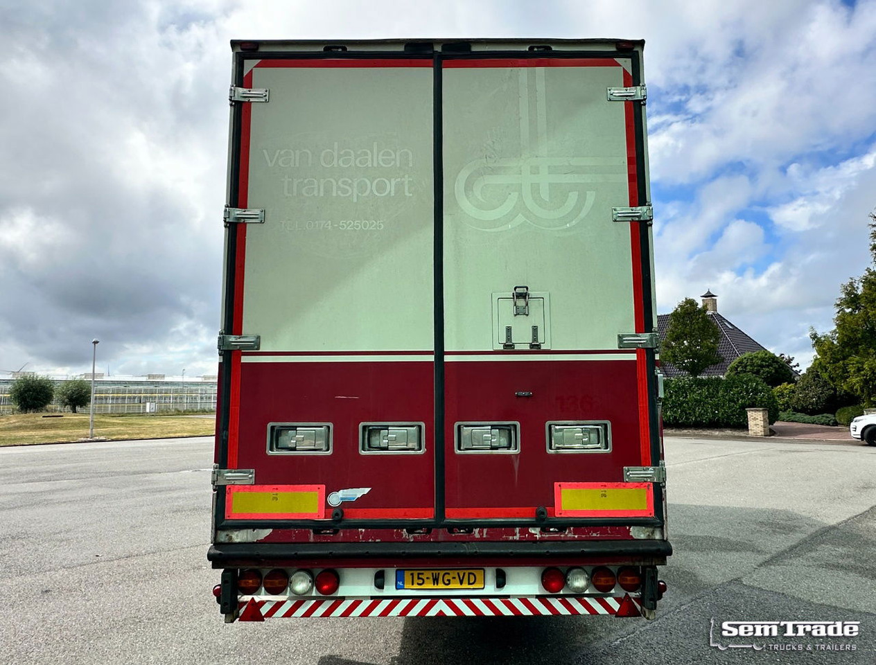 Burg 2 Axle VAN Beurden Isolated BOX TRS Cooling Good Condition Holland-Trailer - آليات: صورة 3 Burg 2 Axle VAN Beurden Isolated BOX TRS Cooling Good Condition Holland-Trailer - آليات: صورة 3