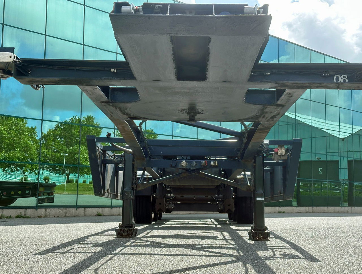 نصف مقطورة لنقل الحاويات Burg BPO 13-27 Ccxlx 40" Galvanised Super Chassis SAF Axles Disc Brakes 2x Lift Axles 3 Pieces IN Stock Super Condition: صورة 7