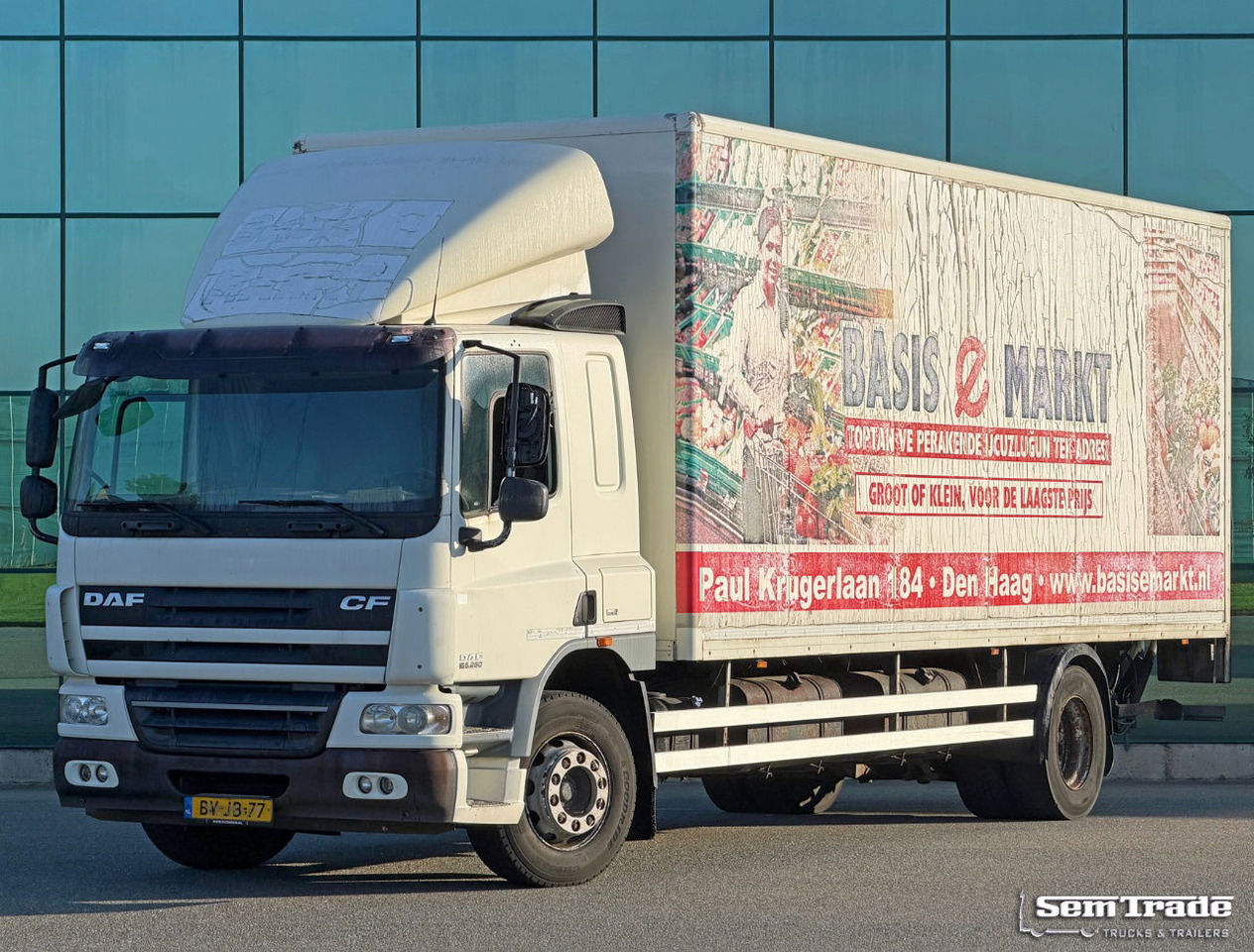 DAF CF 65 Euro 5 Only 202.000 KM Tail Lift Holland-Truck - شاحنة مقفلة: صورة 1 DAF CF 65 Euro 5 Only 202.000 KM Tail Lift Holland-Truck - شاحنة مقفلة: صورة 1