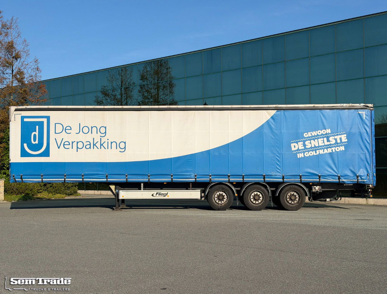 Fliegl SDS 350 Lift Axle Disc Brakes Sliding Sides + Roof TOP Condition - نصف مقطورة ستارة: صورة 2 Fliegl SDS 350 Lift Axle Disc Brakes Sliding Sides + Roof TOP Condition - نصف مقطورة ستارة: صورة 2