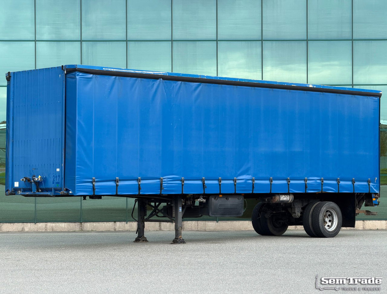 Floor FL0-12-102 City Trailer Tail Lift Good Condition Holland-Trailer - نصف مقطورة ستارة: صورة 1 Floor FL0-12-102 City Trailer Tail Lift Good Condition Holland-Trailer - نصف مقطورة ستارة: صورة 1