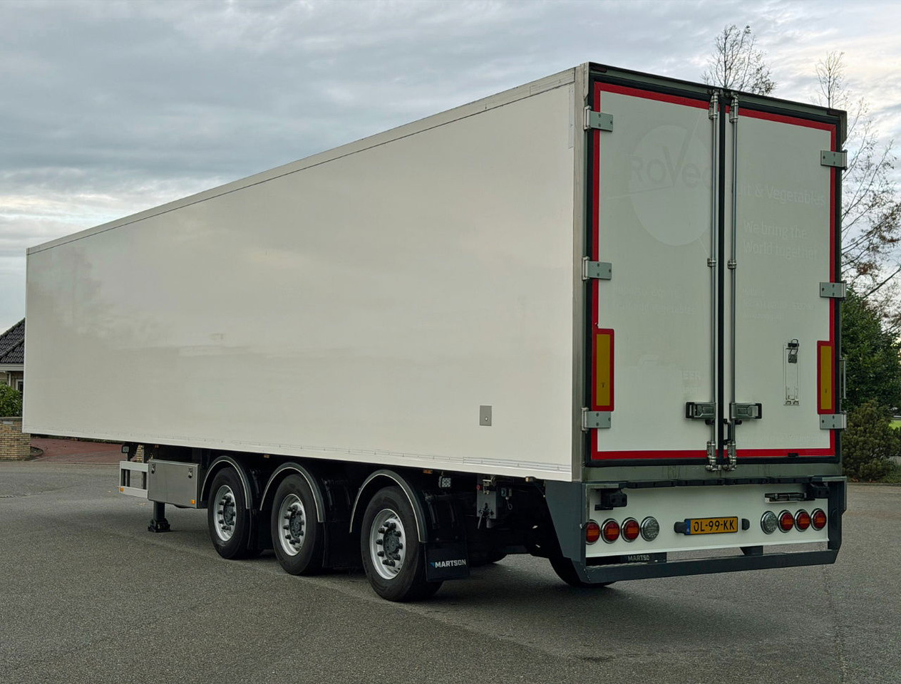 HTF 3-AS Heiwo 1345 x 250 x 265 CM Stuuras Tridec Super Staat NL Trailer - نصف مقطورة مُبرِّدة: صورة 3 HTF 3-AS Heiwo 1345 x 250 x 265 CM Stuuras Tridec Super Staat NL Trailer - نصف مقطورة مُبرِّدة: صورة 3