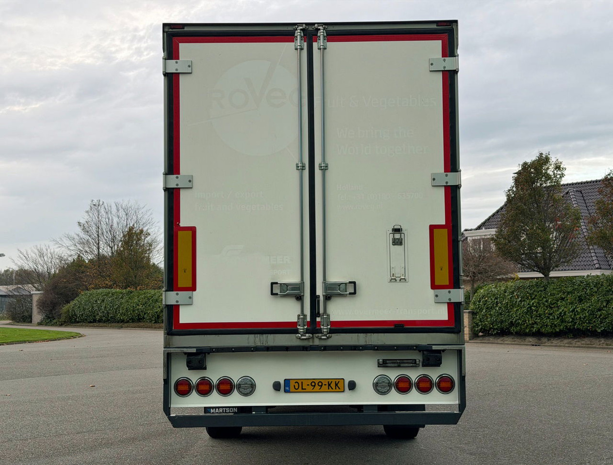 HTF 3-AS Heiwo 1345 x 250 x 265 CM Stuuras Tridec Super Staat NL Trailer - نصف مقطورة مُبرِّدة: صورة 4 HTF 3-AS Heiwo 1345 x 250 x 265 CM Stuuras Tridec Super Staat NL Trailer - نصف مقطورة مُبرِّدة: صورة 4