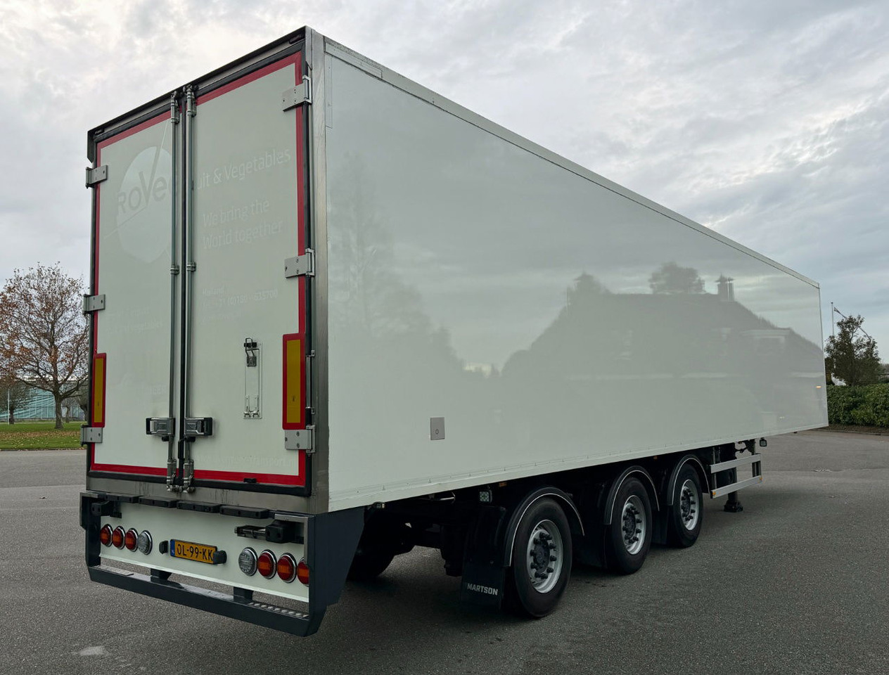 HTF 3-AS Heiwo 1345 x 250 x 265 CM Stuuras Tridec Super Staat NL Trailer - نصف مقطورة مُبرِّدة: صورة 5 HTF 3-AS Heiwo 1345 x 250 x 265 CM Stuuras Tridec Super Staat NL Trailer - نصف مقطورة مُبرِّدة: صورة 5