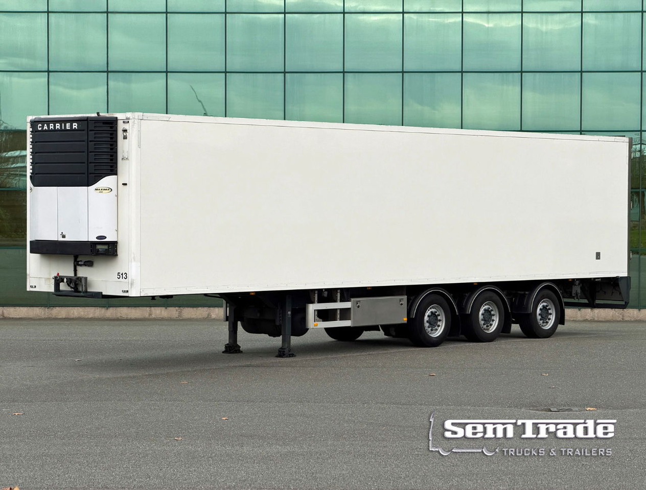 HTF 3-AS Heiwo 1345 x 250 x 265 CM Stuuras Tridec Super Staat NL Trailer - نصف مقطورة مُبرِّدة: صورة 1 HTF 3-AS Heiwo 1345 x 250 x 265 CM Stuuras Tridec Super Staat NL Trailer - نصف مقطورة مُبرِّدة: صورة 1