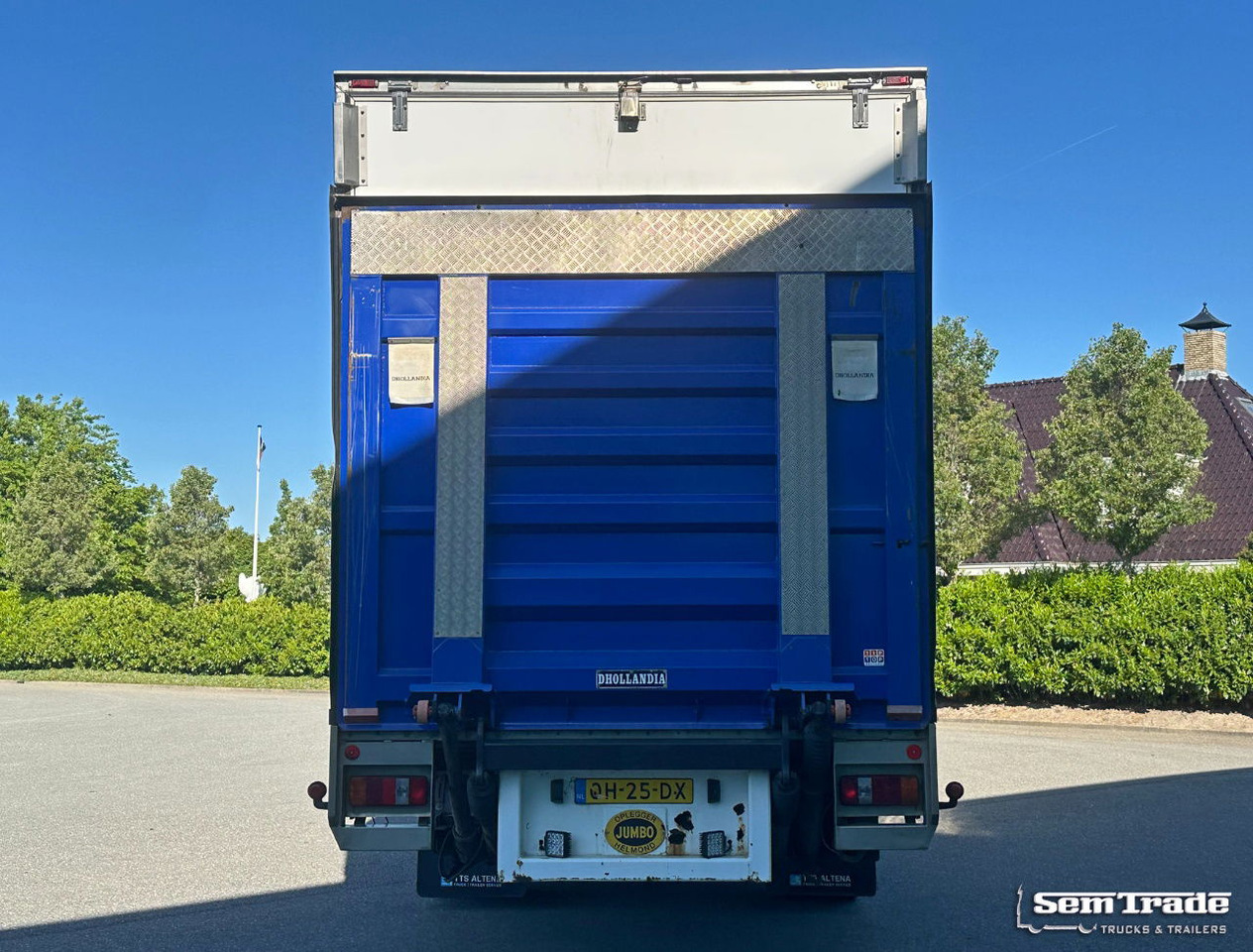 Jumbo 2 Alxe SOR Isolated BOX Tail Lift Steering Axle Holland-Trailer - نصف مقطورة صندوق مغلق: صورة 4 Jumbo 2 Alxe SOR Isolated BOX Tail Lift Steering Axle Holland-Trailer - نصف مقطورة صندوق مغلق: صورة 4