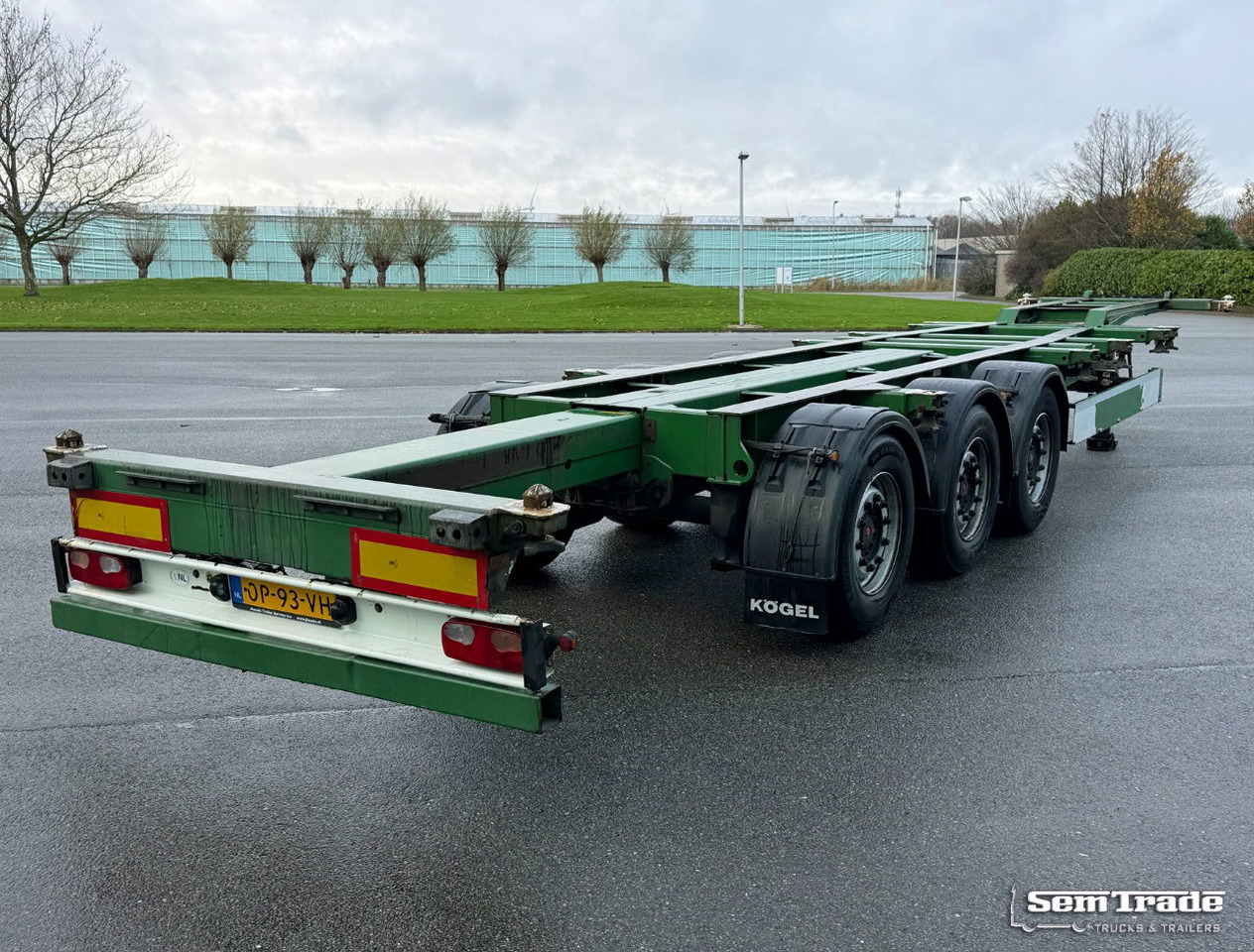 Kögel S24-2 Back Slider Lift Axle Disc Brakes 3 Pieces Available NL-Trailer - نصف مقطورة لنقل الحاويات: صورة 4 Kögel S24-2 Back Slider Lift Axle Disc Brakes 3 Pieces Available NL-Trailer - نصف مقطورة لنقل الحاويات: صورة 4