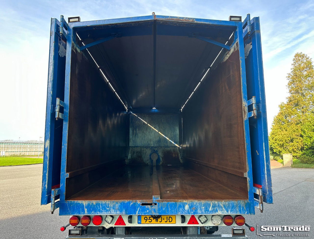 مقطورة زراعية قلابة LAG M-3-24 + Piet Ruizeveld DS Lift Axle 72.000 KM Super Condition: صورة 15