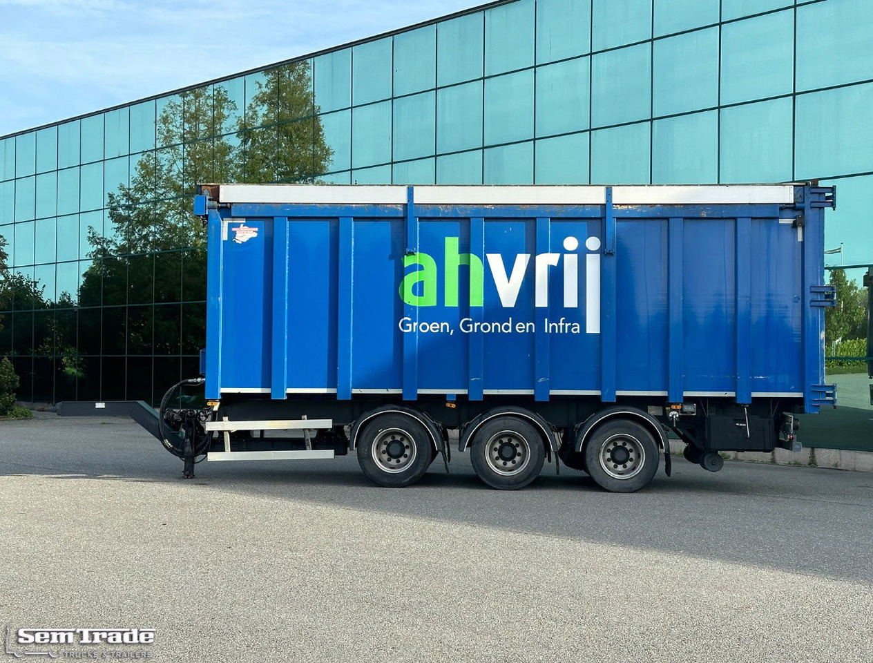 LAG M-3-24 + Piet Ruizeveld DS Lift Axle 72.000 KM Super Condition - مقطورة زراعية قلابة: صورة 2 LAG M-3-24 + Piet Ruizeveld DS Lift Axle 72.000 KM Super Condition - مقطورة زراعية قلابة: صورة 2