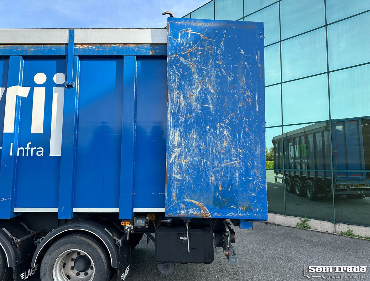 مقطورة زراعية قلابة LAG M-3-24 + Piet Ruizeveld DS Lift Axle 72.000 KM Super Condition: صورة 18