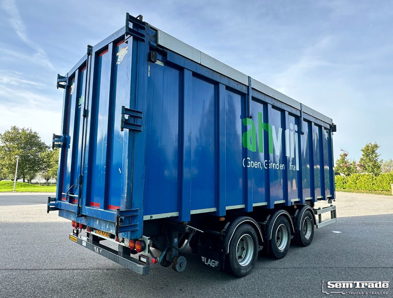 LAG M-3-24 + Piet Ruizeveld DS Lift Axle 72.000 KM Super Condition - مقطورة زراعية قلابة: صورة 5 LAG M-3-24 + Piet Ruizeveld DS Lift Axle 72.000 KM Super Condition - مقطورة زراعية قلابة: صورة 5