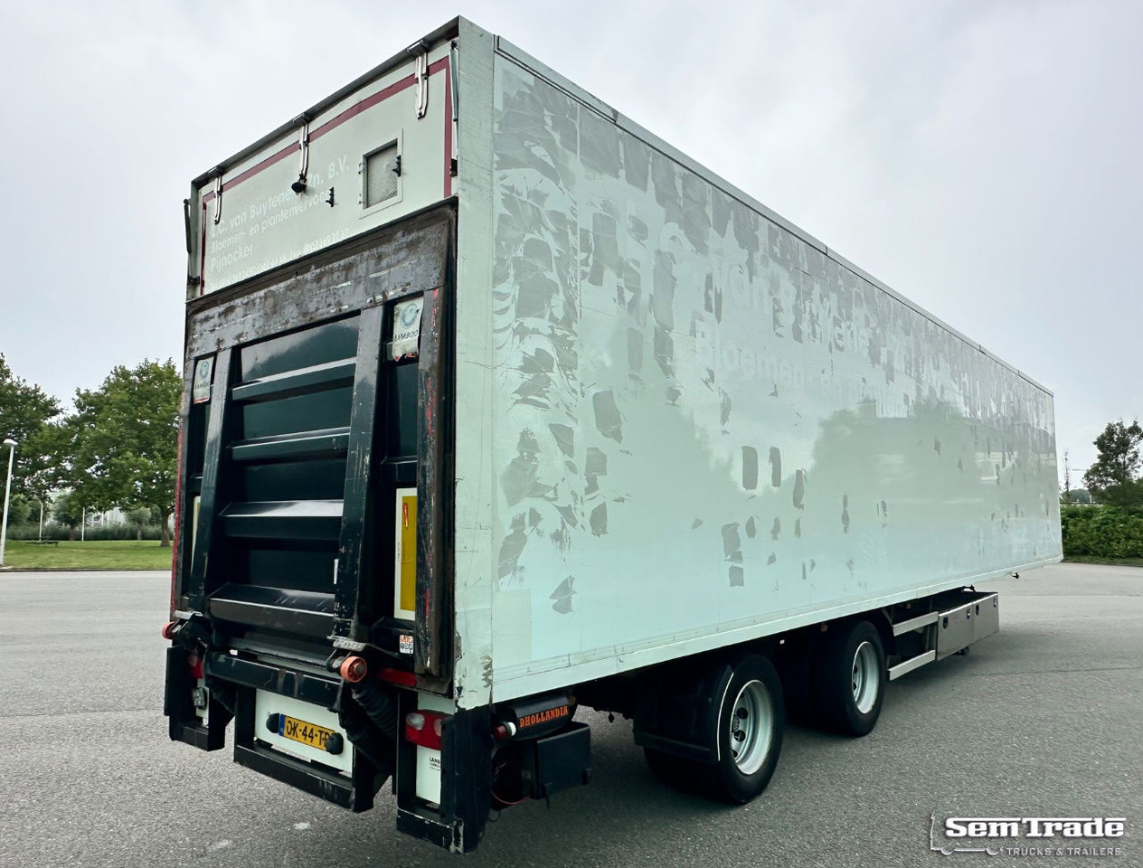 Lamboo T03 Isolated BOX + Heater Steering Axle Lift Axle Tail Lift NL-Trailer - نصف مقطورة صندوق مغلق: صورة 4 Lamboo T03 Isolated BOX + Heater Steering Axle Lift Axle Tail Lift NL-Trailer - نصف مقطورة صندوق مغلق: صورة 4
