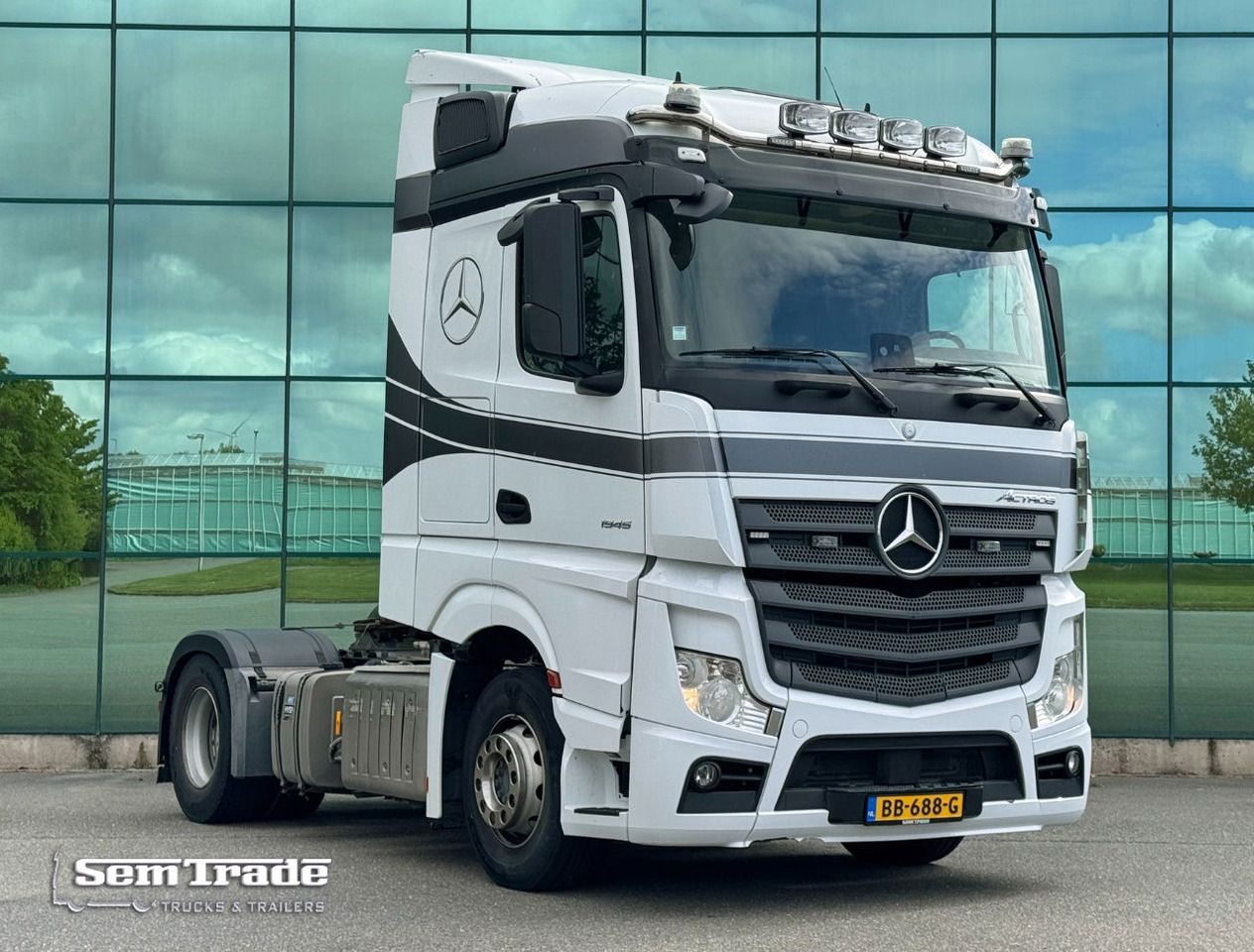 وحدة جر Mercedes-Benz Actros 1945 382.000 KM NEW TUV APK PTO + Hydraulics TOP Condition: صورة 6