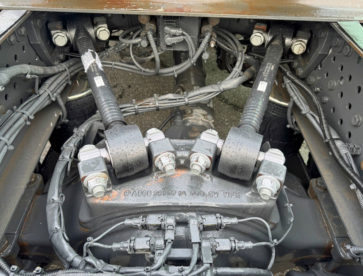 وحدة جر Mercedes-Benz Actros 1945 382.000 KM NEW TUV APK PTO + Hydraulics TOP Condition: صورة 19