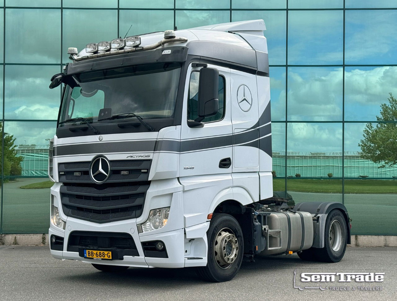 Mercedes-Benz Actros 1945 382.000 KM PTO + Hydraulics TOP Condition NL Truck - وحدة جر: صورة 1 Mercedes-Benz Actros 1945 382.000 KM PTO + Hydraulics TOP Condition NL Truck - وحدة جر: صورة 1