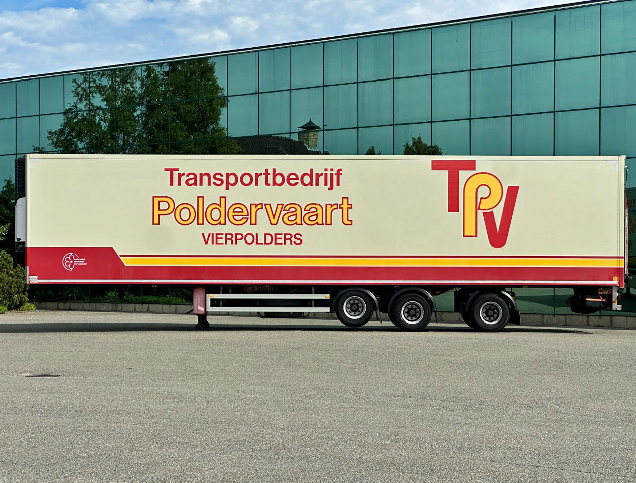 Samro 3-AS Stuuras 3 Tons Achtersluitklep - نصف مقطورة مُبرِّدة: صورة 2 Samro 3-AS Stuuras 3 Tons Achtersluitklep - نصف مقطورة مُبرِّدة: صورة 2