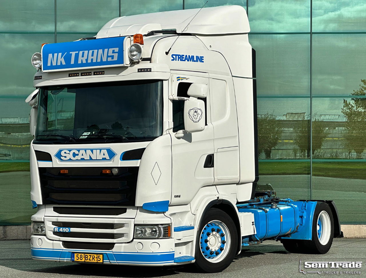 Scania R410 LOW Deck Retarder Full AIR 2x Tanks Park Cooling TOP Condition - وحدة جر: صورة 1 Scania R410 LOW Deck Retarder Full AIR 2x Tanks Park Cooling TOP Condition - وحدة جر: صورة 1