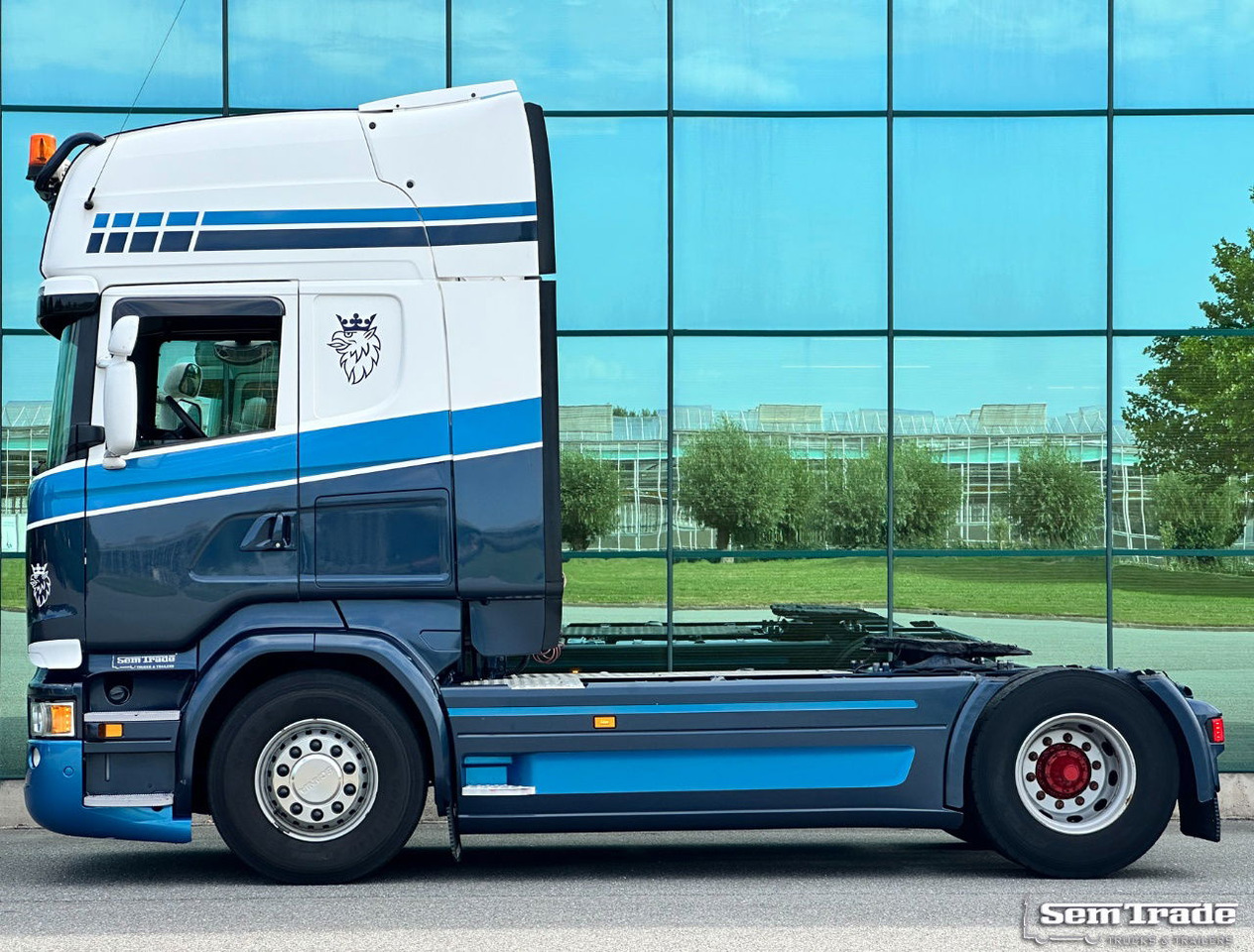 Scania R410 Topline Retarder Only 586.000 KM 2x Tanks Super Condition NL-Truck - وحدة جر: صورة 2 Scania R410 Topline Retarder Only 586.000 KM 2x Tanks Super Condition NL-Truck - وحدة جر: صورة 2