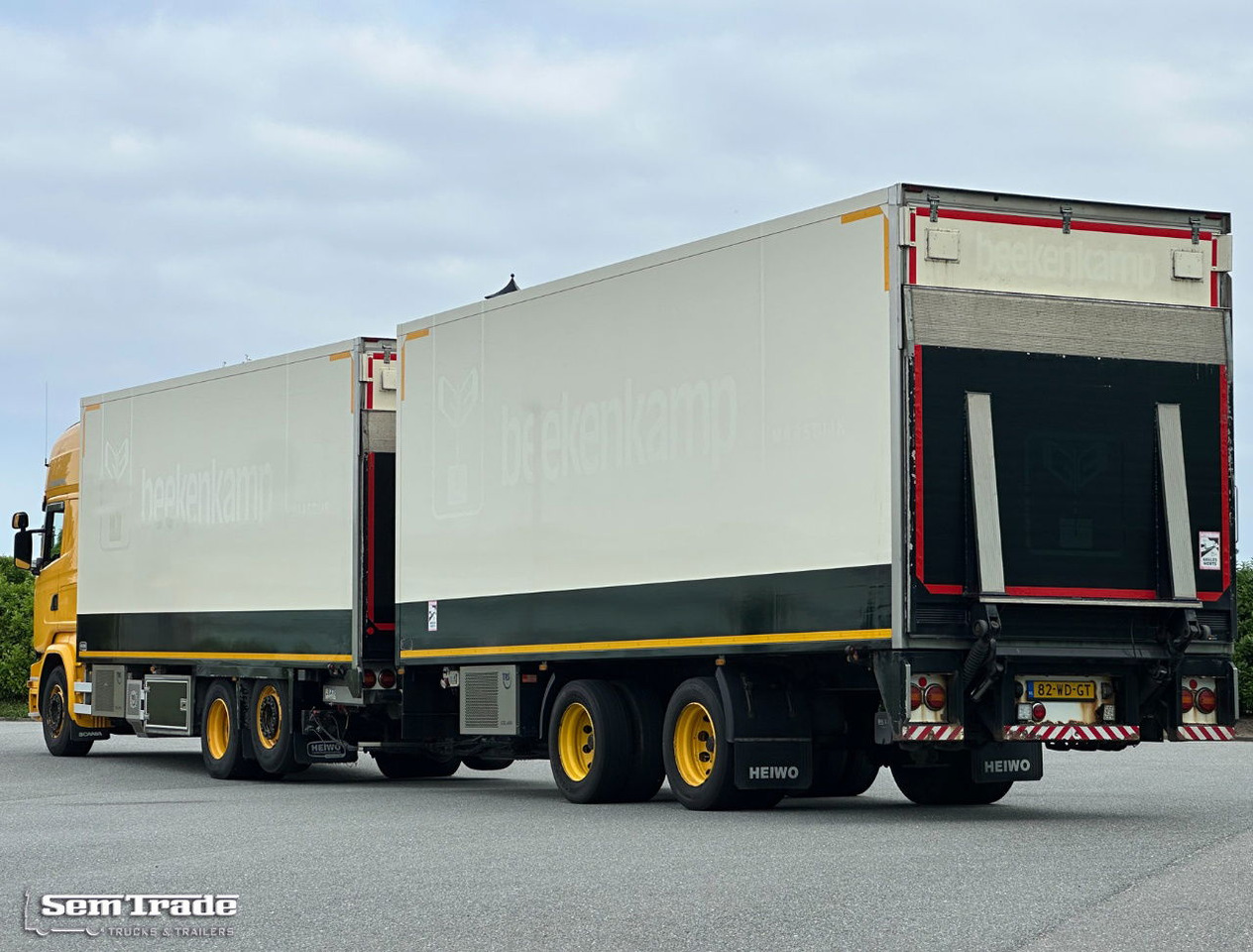 Scania R450 Retarder TRS Cooling Heiwo Isolated Boxes Tail Lift NL-Combi - شاحنة الفريزر: صورة 3 Scania R450 Retarder TRS Cooling Heiwo Isolated Boxes Tail Lift NL-Combi - شاحنة الفريزر: صورة 3