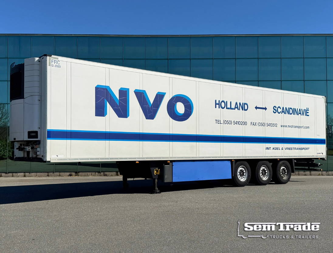 نصف مقطورة مُبرِّدة Schmitz Cargobull SCBS3B Carrier Vector SAF Axles Disc Brakes APK - TUV 02-2026: صورة 1
