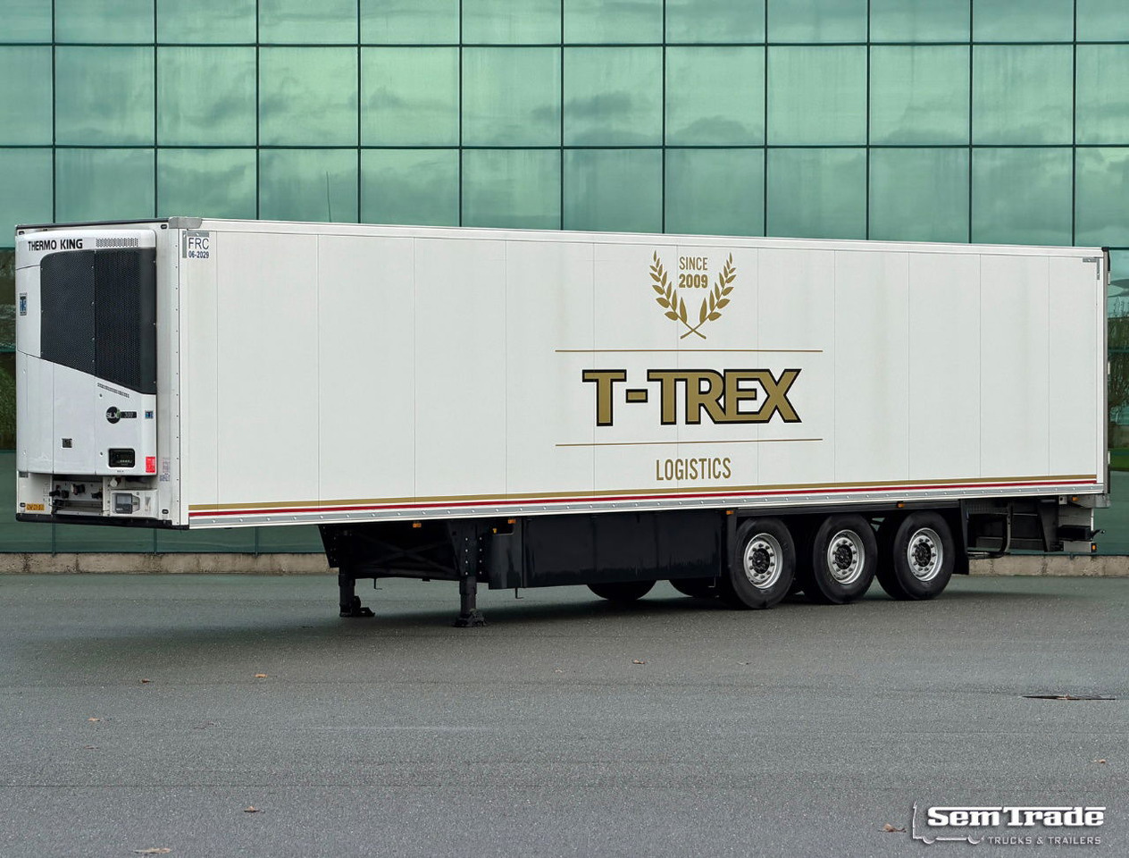 Schmitz Cargobull SCBS3B Thermo King SLXi 300 Only 502 Engine Hours Lift Axle Super Condition - نصف مقطورة مُبرِّدة: صورة 1 Schmitz Cargobull SCBS3B Thermo King SLXi 300 Only 502 Engine Hours Lift Axle Super Condition - نصف مقطورة مُبرِّدة: صورة 1