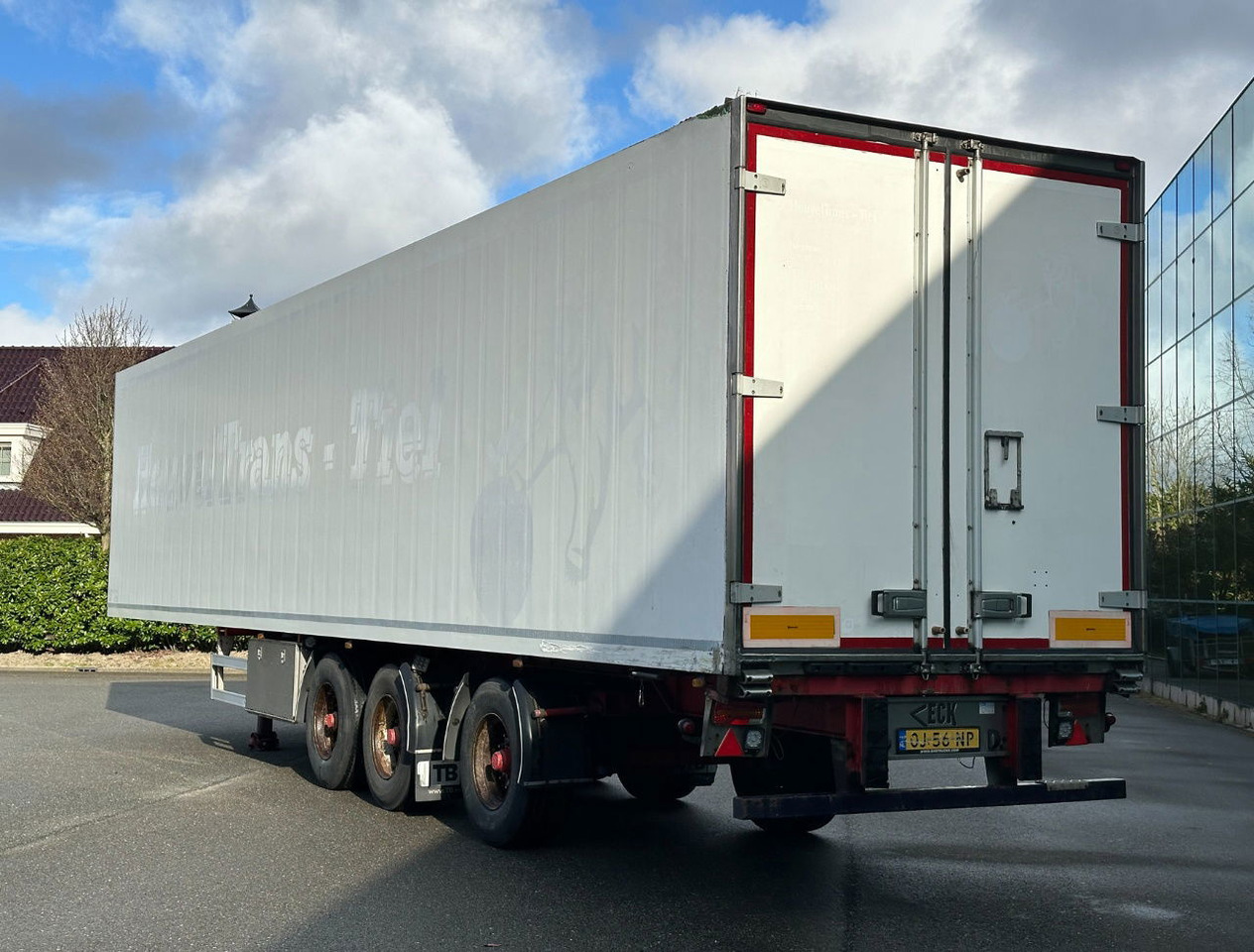 Van Eck 3 AS Koel Vries Carrier Vector 1800 Zeer Mooi Chassis Stuuras Tridec - نصف مقطورة مُبرِّدة: صورة 3 Van Eck 3 AS Koel Vries Carrier Vector 1800 Zeer Mooi Chassis Stuuras Tridec - نصف مقطورة مُبرِّدة: صورة 3