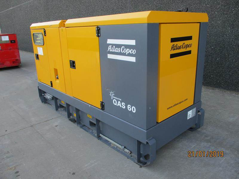 مجموعة المولدات Atlas-Copco QAS 60 - RNT: صورة 11